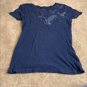 blue american eagle shirt (xs)